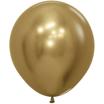 Ballons Reflex Gold 45cm 6pcs