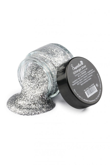 Gel pailleté argenté