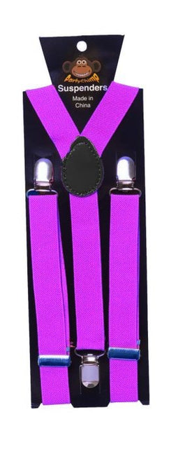 Bretelles violettes