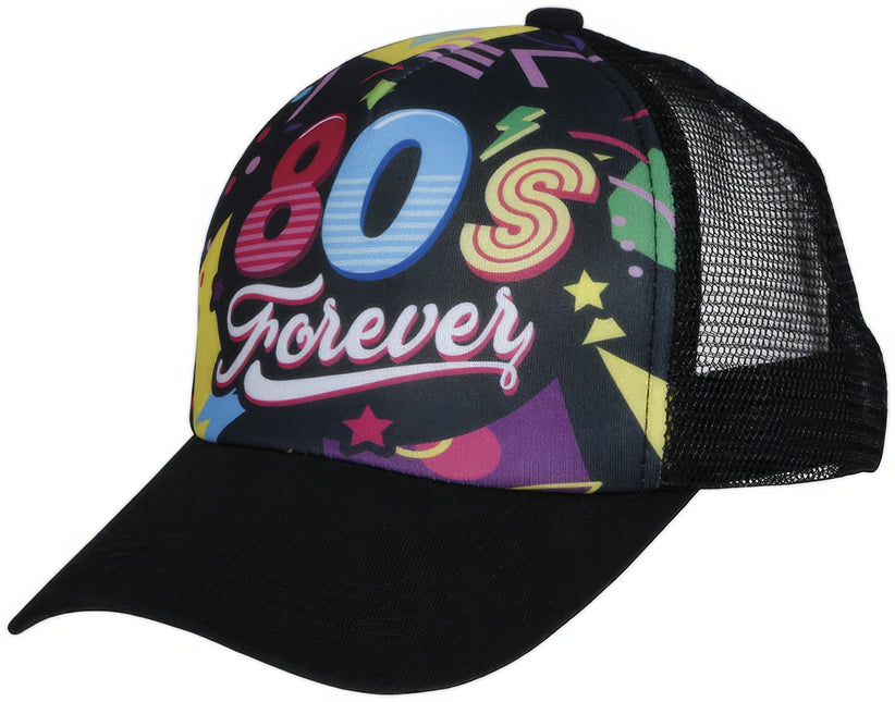 Casquette néon 80S