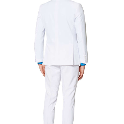 Hommes en costume blanc <tc>OppoSuits</tc>