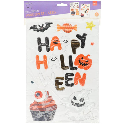 Autocollants de décoration de fenêtre Halloween Treat