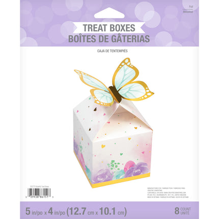 Boîte à partager papillon 13cm 8pcs