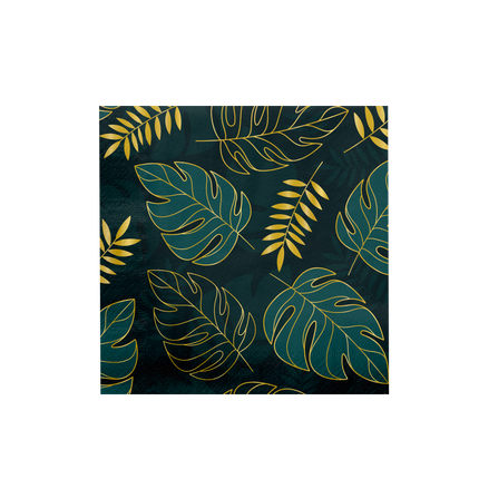 Serviettes à feuilles 33cm 16pcs