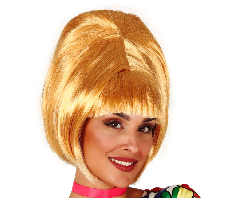 Perruque 60's blonde