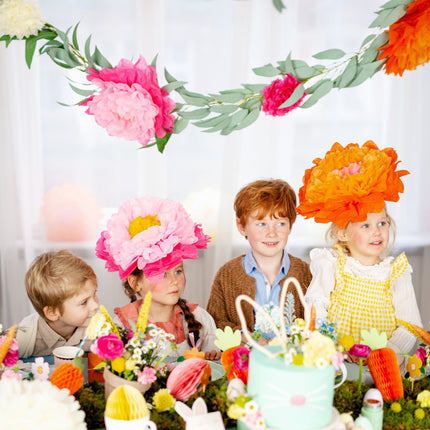 Pompons Fleurs 3pcs