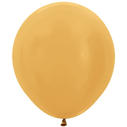 Ballons de baudruche Or Métallique 45cm 25pcs
