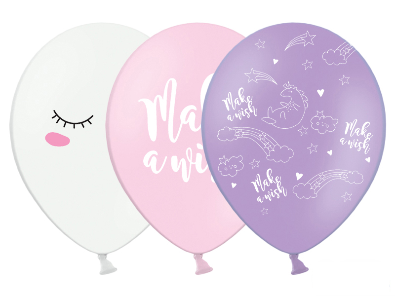Ballons Licorne 30cm 6pcs