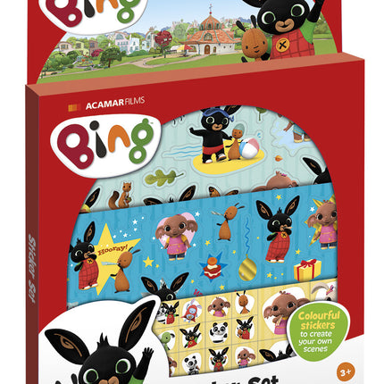 Jeu d'autocollants Bing
