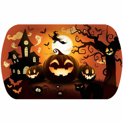 Plateau de service Halloween Citrouille 29cm
