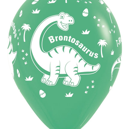 Ballons Dinosaures Mix 30cm 25pcs