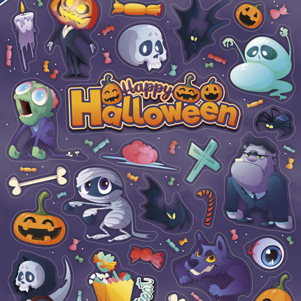 Autocollants d'Halloween grand format