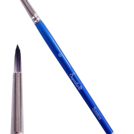 Pinceau bleu Schmink Flower No.6