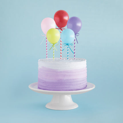 Décor de gâteau Ballons 32.1cm 5pcs