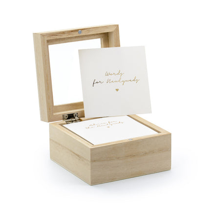 Boîte à cartes de mariage 9.5cm