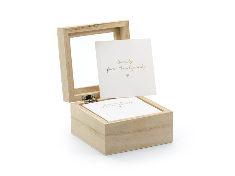 Boîte à cartes de mariage 9.5cm