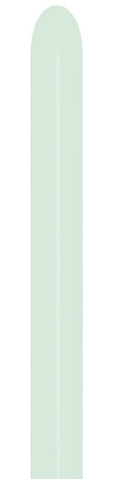 Ballons à modeler Pastel Vert mat 5cm 152cm 50pcs