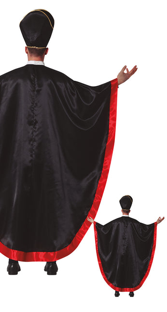 Costume d'Halloween Satan Homme Noir
