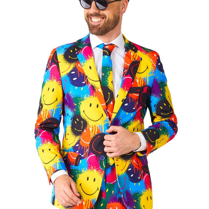 Smiley Drip Suit Men <tc>OppoSuits</tc>