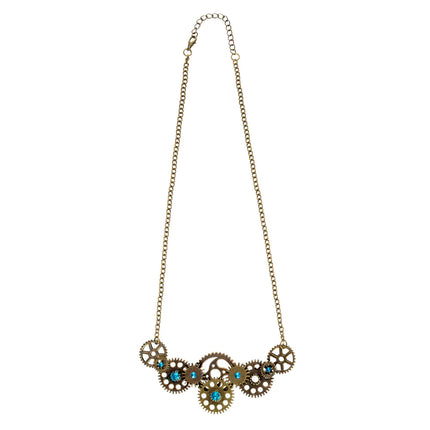 Collier Steampunk Roue dentée