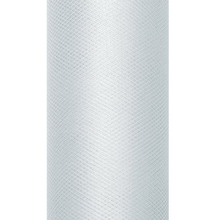 Rouleau de tulle gris 30cm 9m