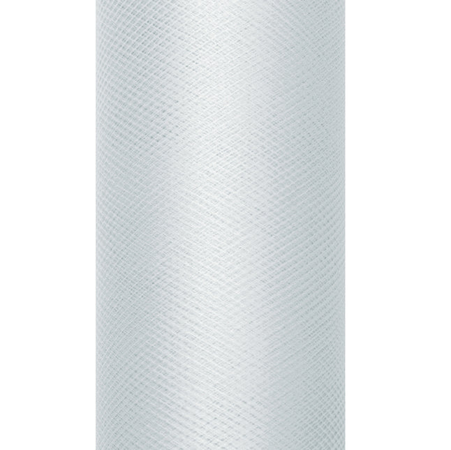 Rouleau de tulle gris 30cm 9m