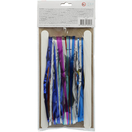 Rideau de porte coloré 2m