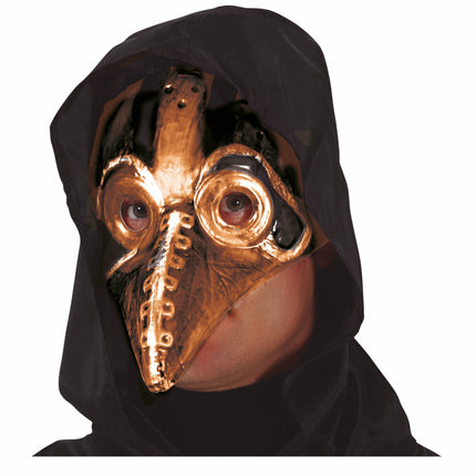 Masque d'Halloween en bronze