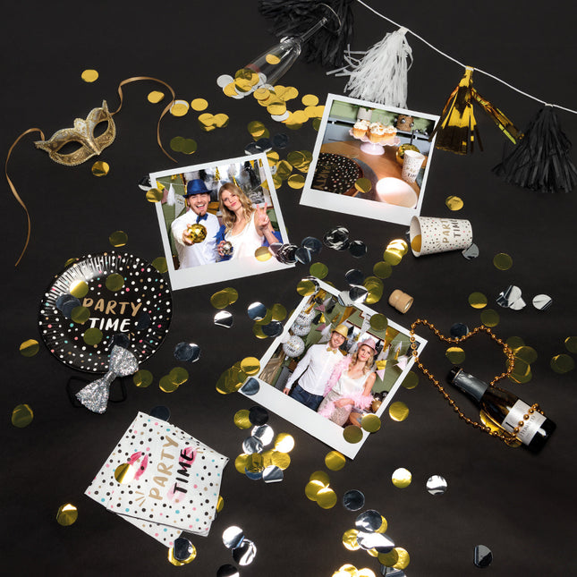 Gobelets Party Time Papier 210ml 8pcs