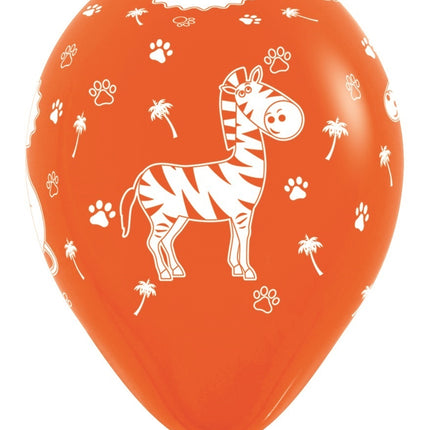 Ballons Jungle Animals Mix 30cm 25pcs