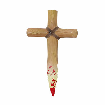 Halloween Croix Sang 30cm