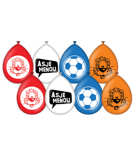 Loeki Le Lion Ballons 30cm 8pcs