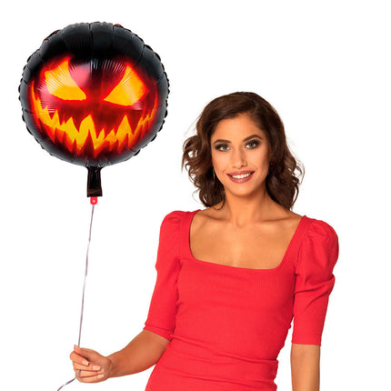 Halloween Ballon à l'hélium Citrouille effrayante Vide 45cm
