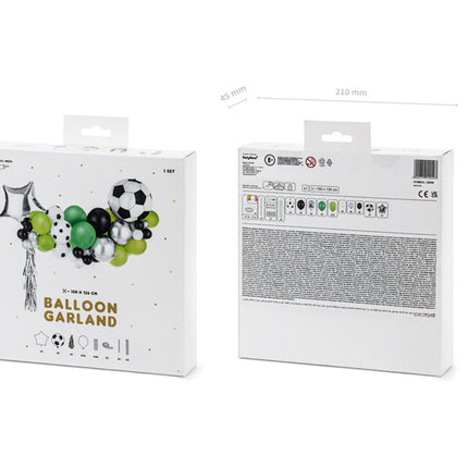 Guirlande de ballons Soccer 15 pièces