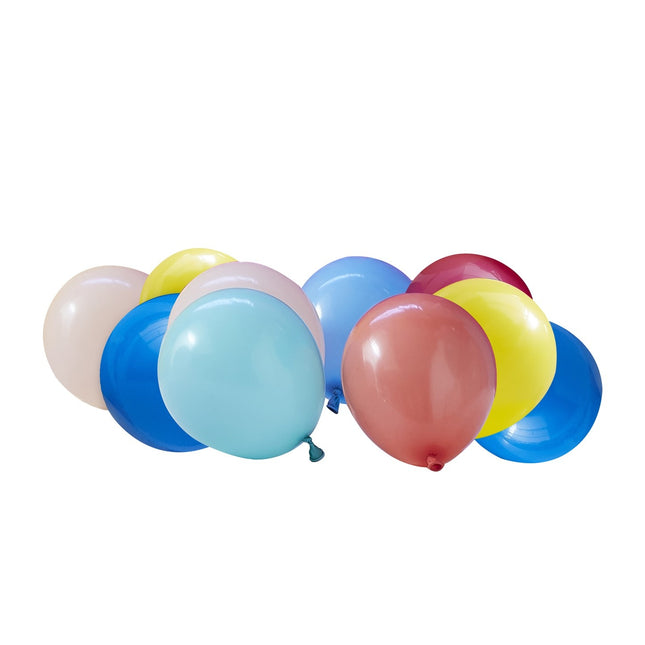 Ballons colorés en latex 13cm 40pcs