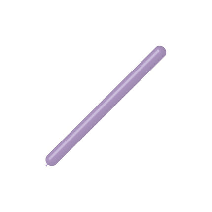 Ballons à modeler lilas 7.5cm 150cm 100pcs