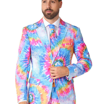 Costume Hippie 60s arc-en-ciel Hommes <tc>OppoSuits</tc>