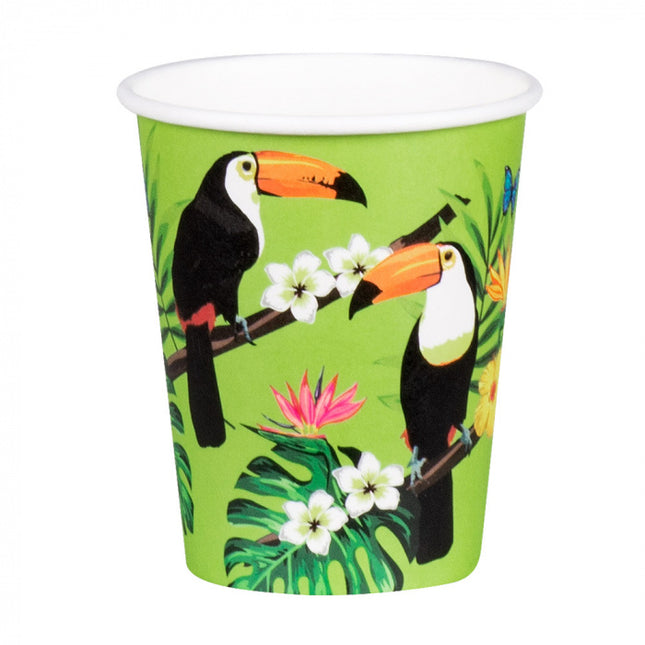 Tasses Toucan 250ml 6pcs