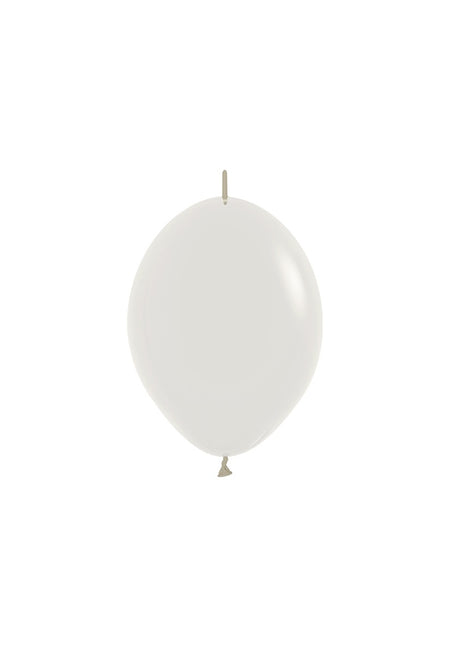 Ballons Pastel Crépuscule Crème 15cm 50pcs