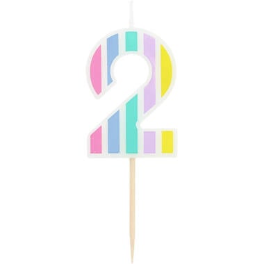 Bougie Pastel Figure 2 Multicolore