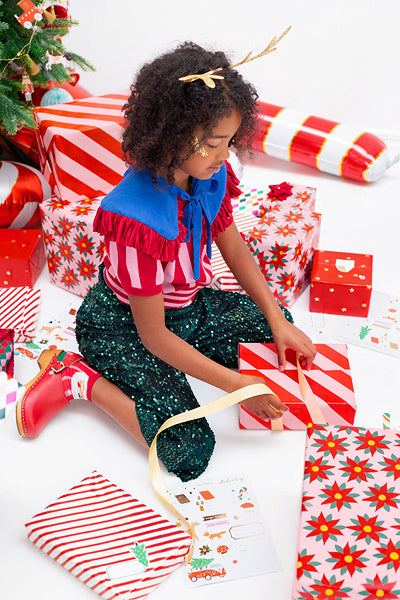 Autocollants pour cadeaux de Noël