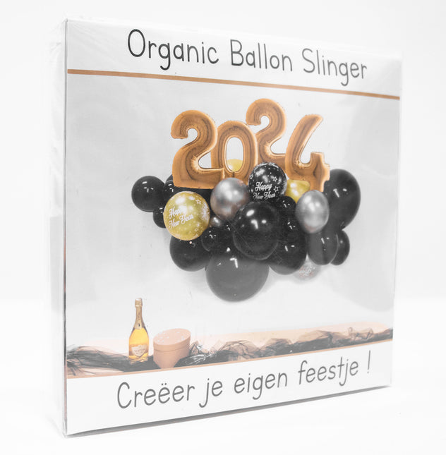 Kit de ballons de baudruche DIY Organic Gold New Year