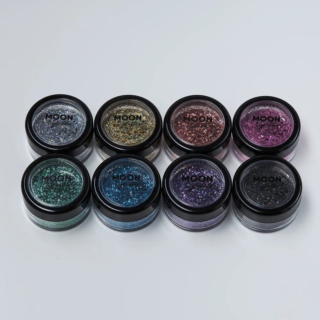 Moon Glitter Paillettes holographiques Shakers Rose 5g