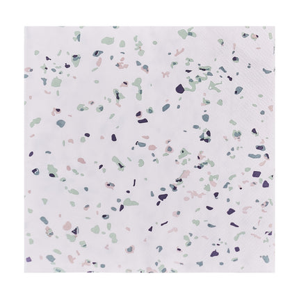 Serviettes Terrazzo 16,5cm 16pcs