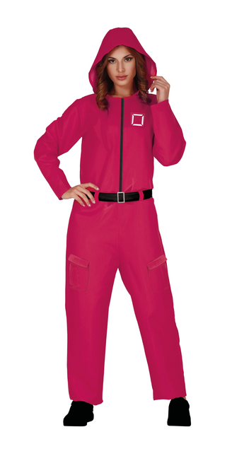 Costume carré Dames Rose