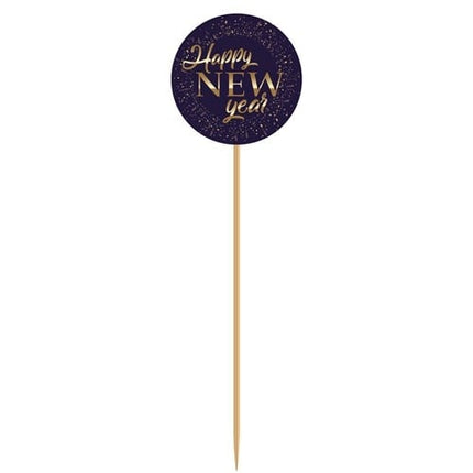 Bâtonnets de cocktail pour le Nouvel An 8pcs