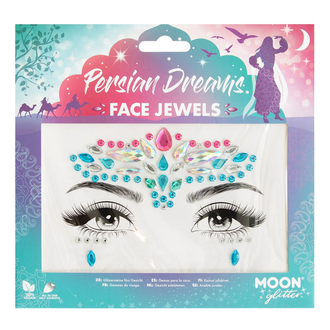 Moon Glitter Face Jewels Persian Dreams (Rêves persans)