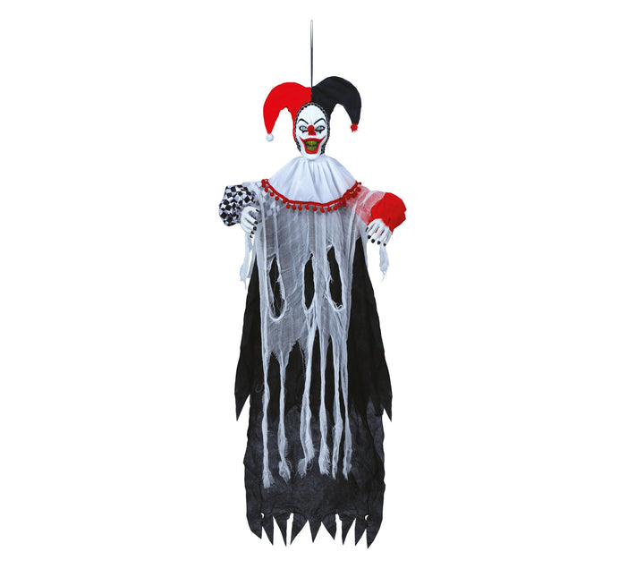 Décoration suspendue d'Halloween Clown 1.2m