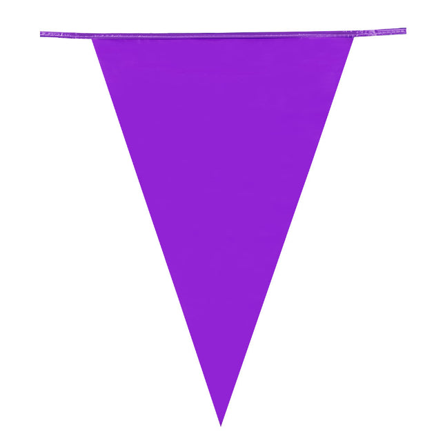 Guirlande violette large 10m