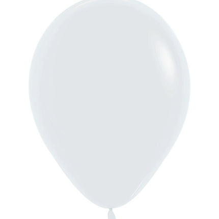 Ballons blancs 25cm 100pcs